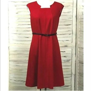 Karl Lagerfeld Paris Stretch A-Line Dress